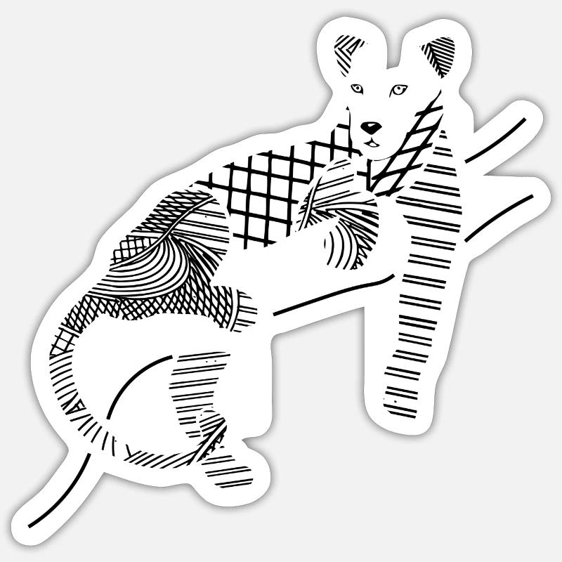 Sticker taille S (10 x 10 cm) - 