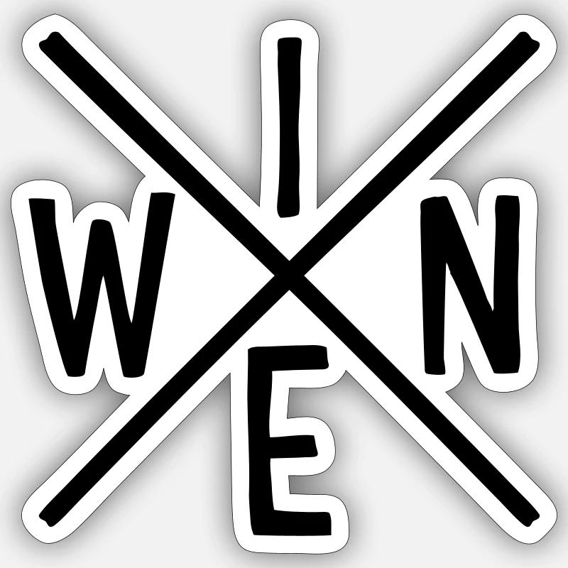 Sticker Größe S (10 x 10 cm) - 