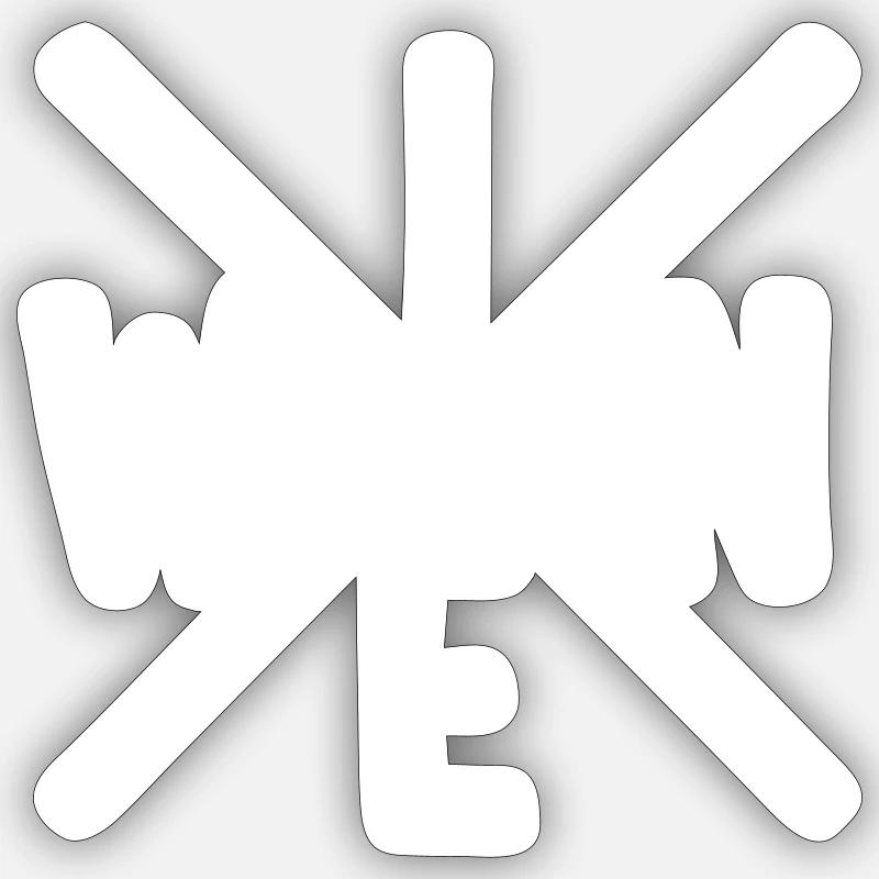 Sticker Größe S (10 x 10 cm) - 