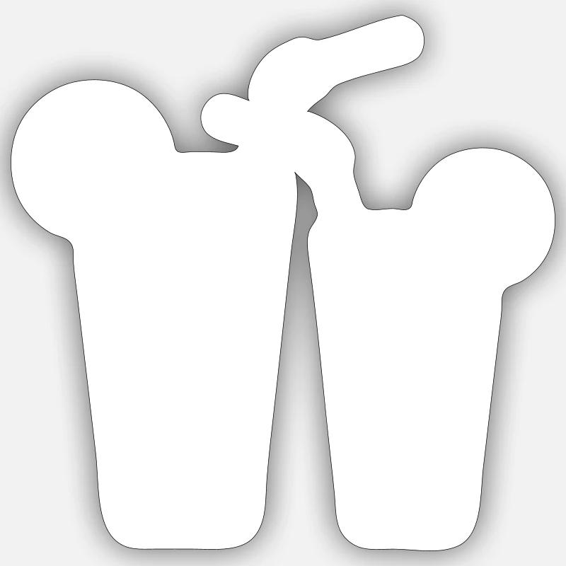 Sticker size S (10 x 10 cm) - 