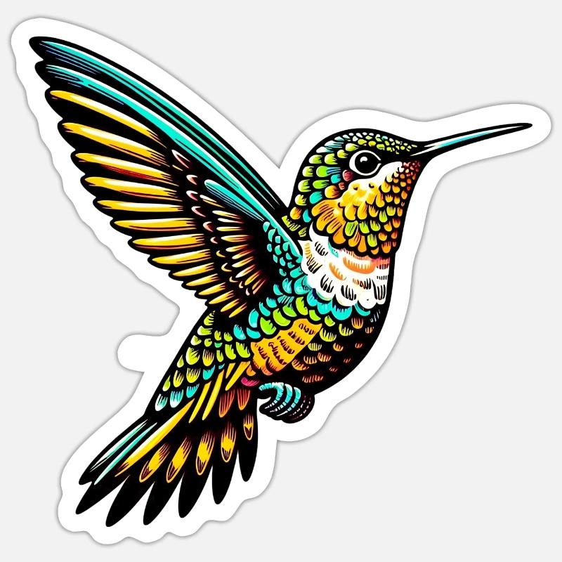 Sticker taille S (10 x 10 cm) - 