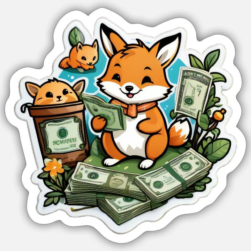 Sticker Größe S (10 x 10 cm) - 