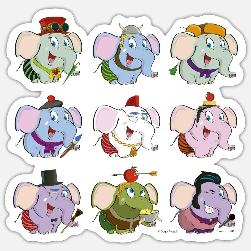 Sticker Größe S (10 x 10 cm) - 