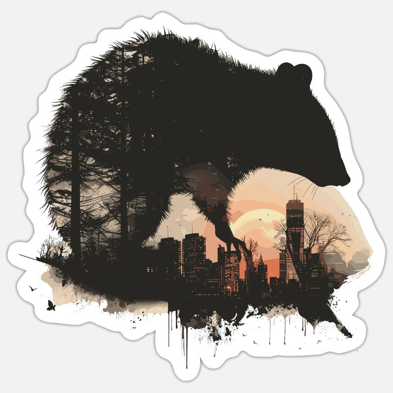 Sticker Größe S (10 x 10 cm) - 