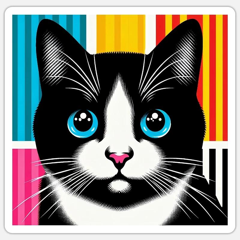 Sticker taille S (10 x 10 cm) - 