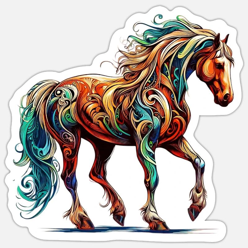 Sticker Größe S (10 x 10 cm) - 