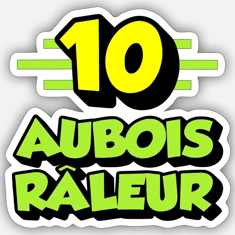 Complaining Aube Sticker size S (10 x 10 cm)