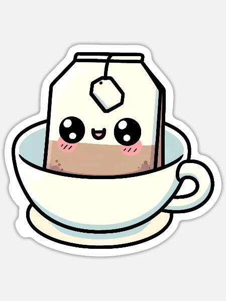 - Sticker size S (10 x 10 cm) - white matte