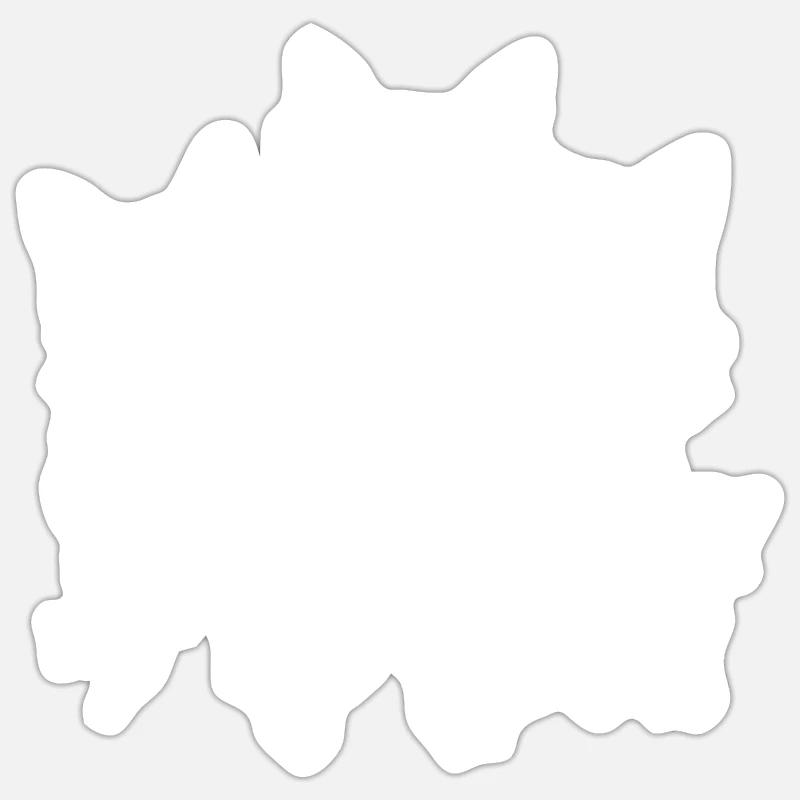 Cat Team - Sticker size S (10 x 10 cm) - white matte