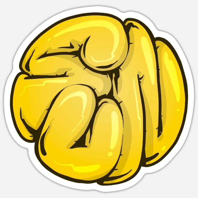 Sonne - Sticker Größe S (10 x 10 cm) - Mattweiß