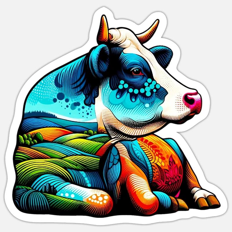 Sticker taille S (10 x 10 cm) - 