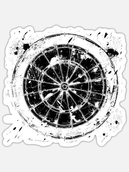 - Sticker size S (10 x 10 cm) - white matte