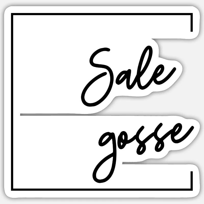 Sticker size S (10 x 10 cm) - 