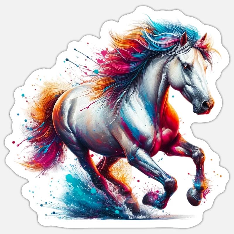 Sticker Größe S (10 x 10 cm) - 