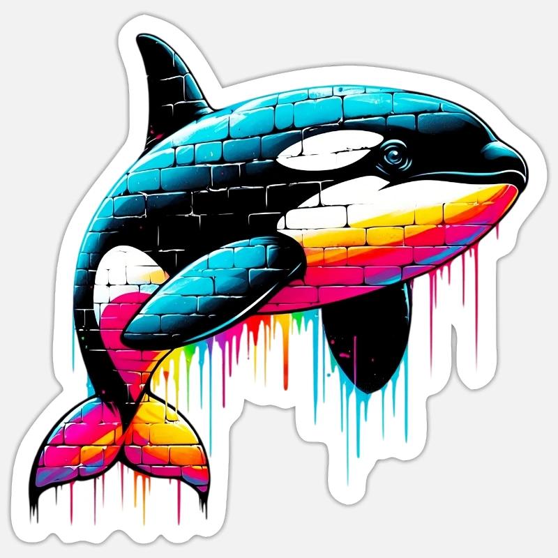 Sticker Größe S (10 x 10 cm) - 