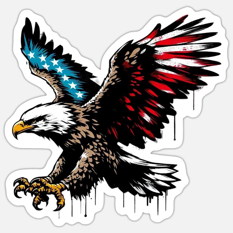 Aigle Sticker taille S (10 x 10 cm)
