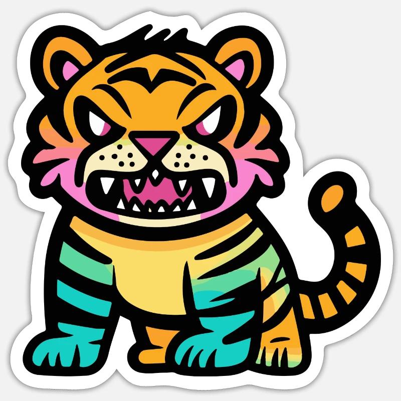 Sticker taille S (10 x 10 cm) - 