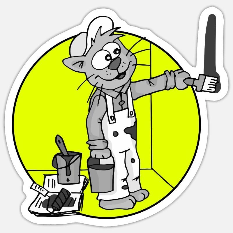 Sticker Größe S (10 x 10 cm) - 