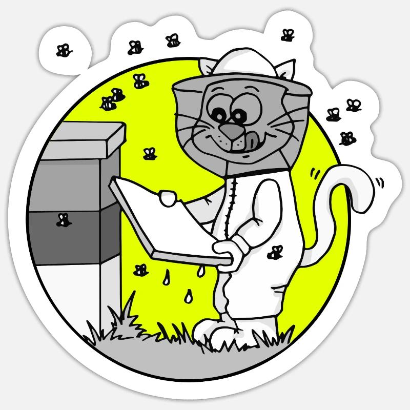 Sticker Größe S (10 x 10 cm) - 