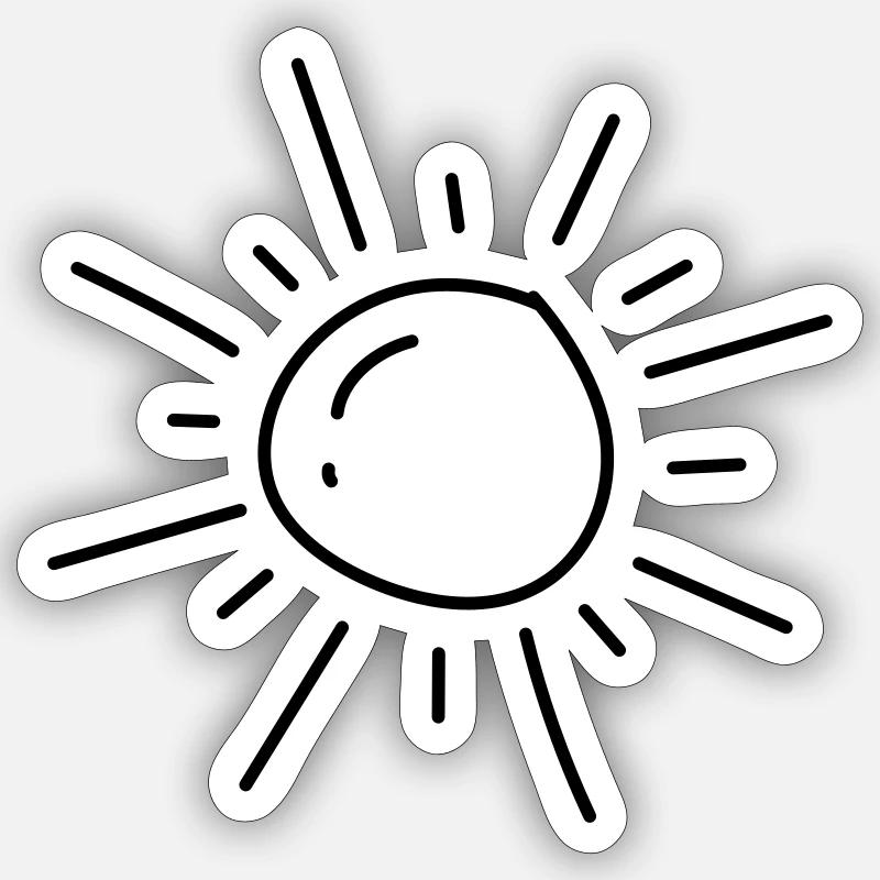 Sticker taille S (10 x 10 cm) - 