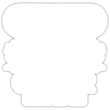 Warnung Gamer Inside - Sticker Größe S (10 x 10 cm) - Mattweiß - Vorne