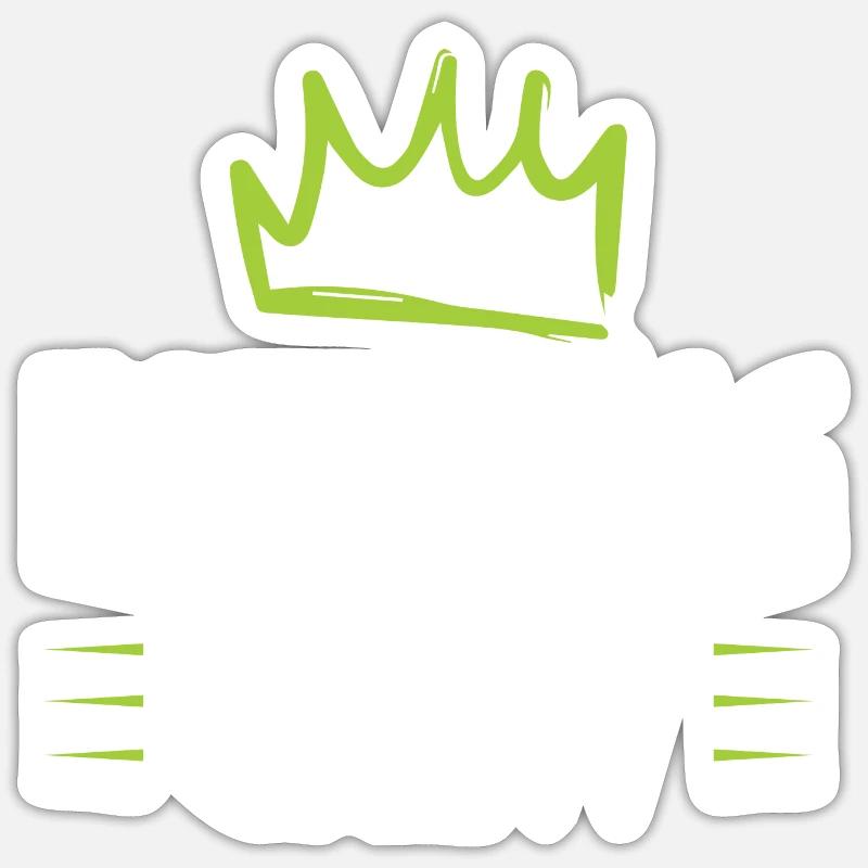 Farming Crew - Sticker Größe S (10 x 10 cm) - Mattweiß