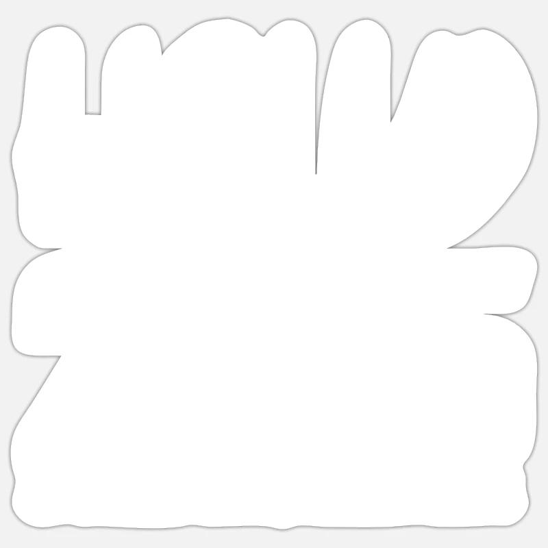 Hello 2025 - Sticker size S (10 x 10 cm) - white matte