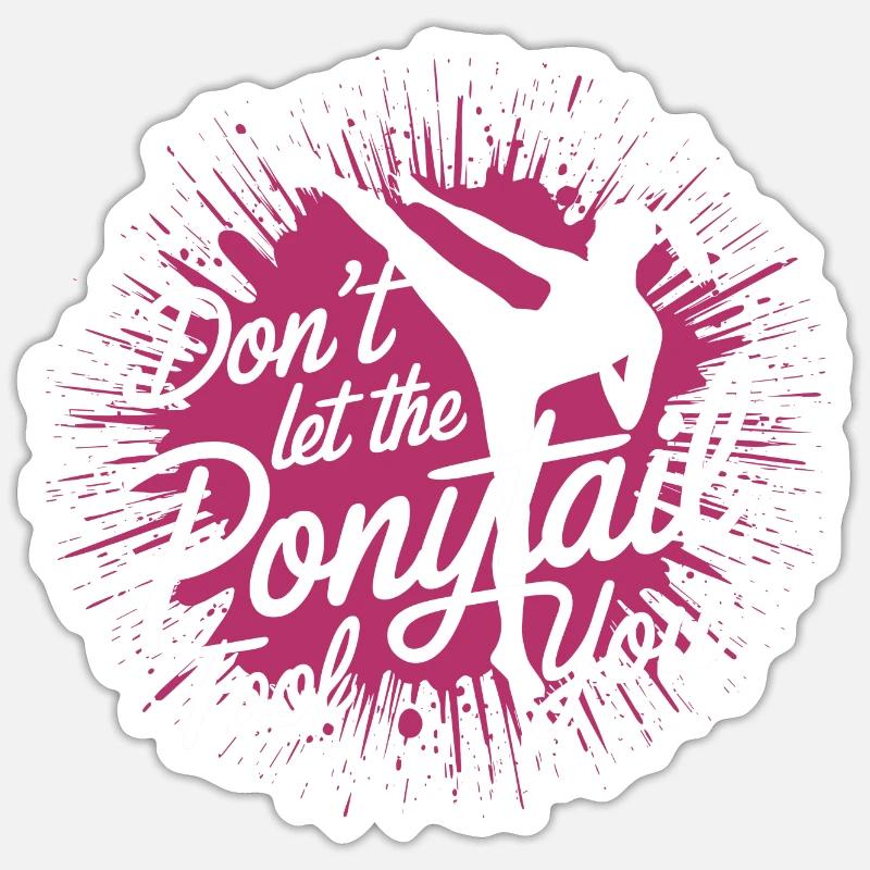 La force dans chaque coup Sticker taille S (10 x 10 cm)