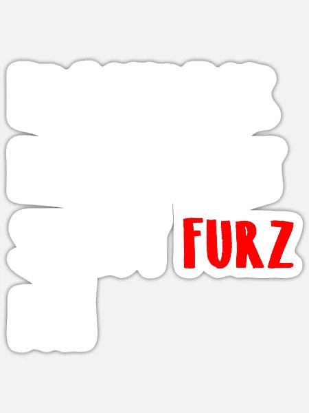 Lustiger Furz Spruch Fun Furzen Pupsen - Sticker Größe S (10 x 10 cm) - Mattweiß