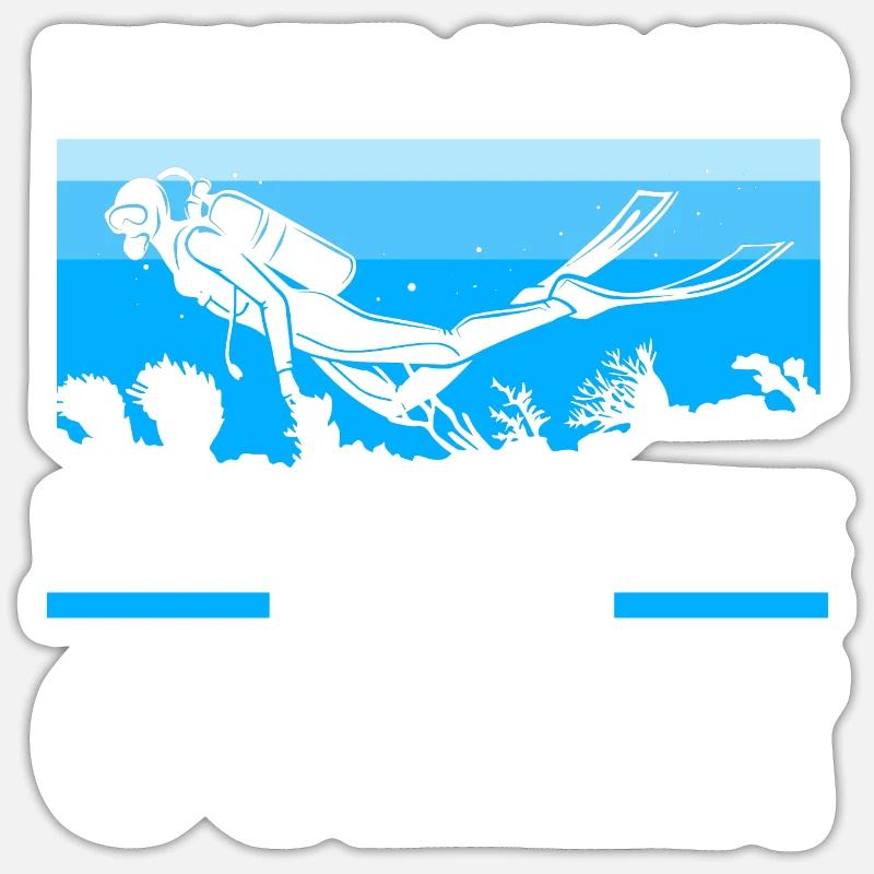 Dive Sticker size S (10 x 10 cm)