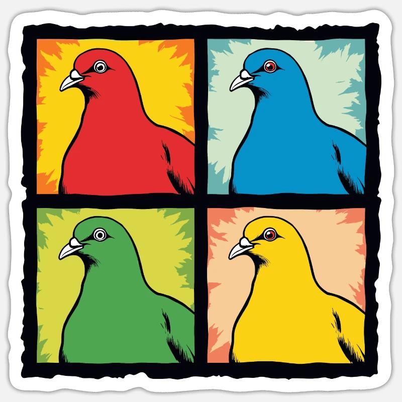 Sticker Größe S (10 x 10 cm) - 
