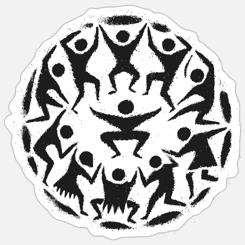 Danser Sticker taille S (10 x 10 cm)