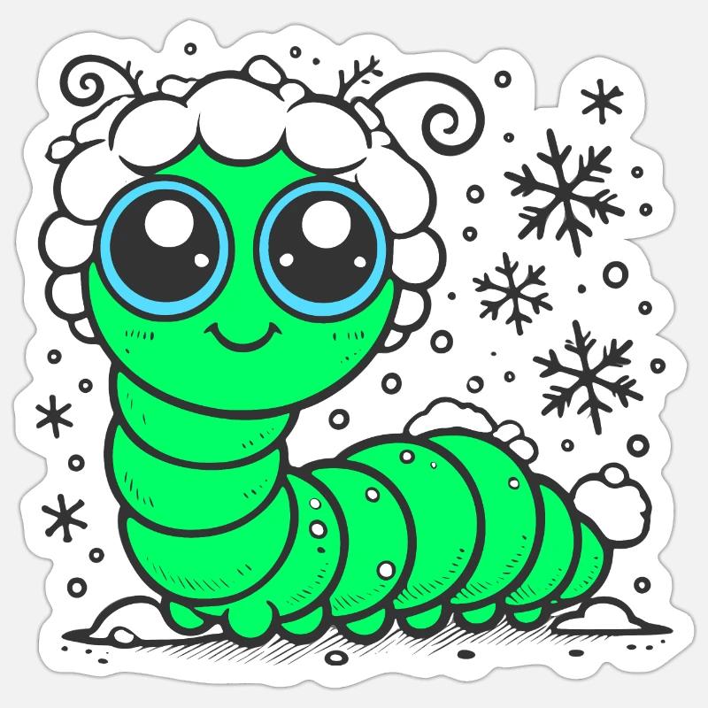 Chenille Sticker taille S (10 x 10 cm)