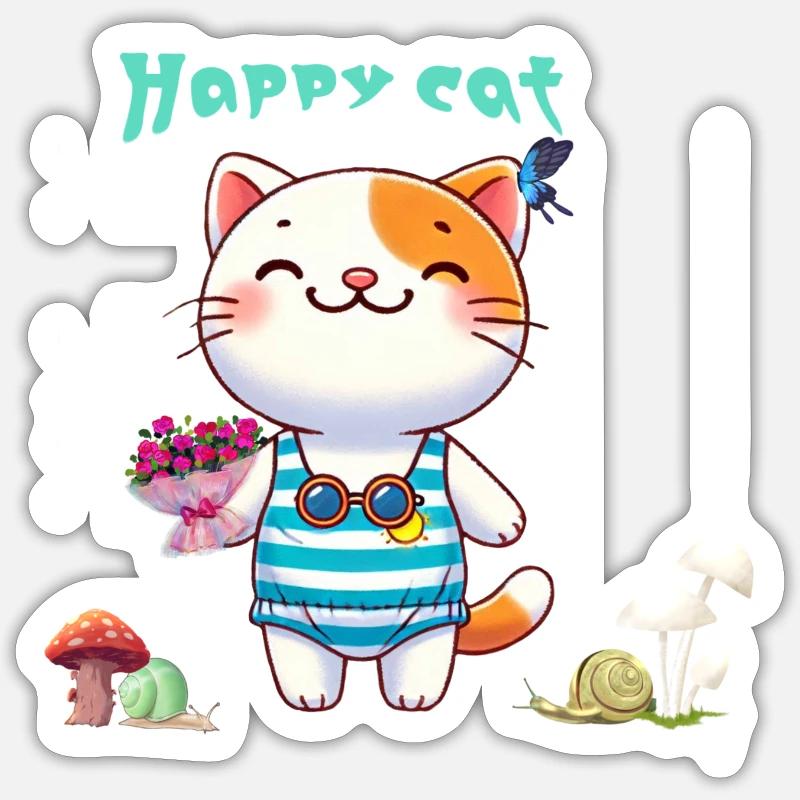 Sticker taille S (10 x 10 cm) - 