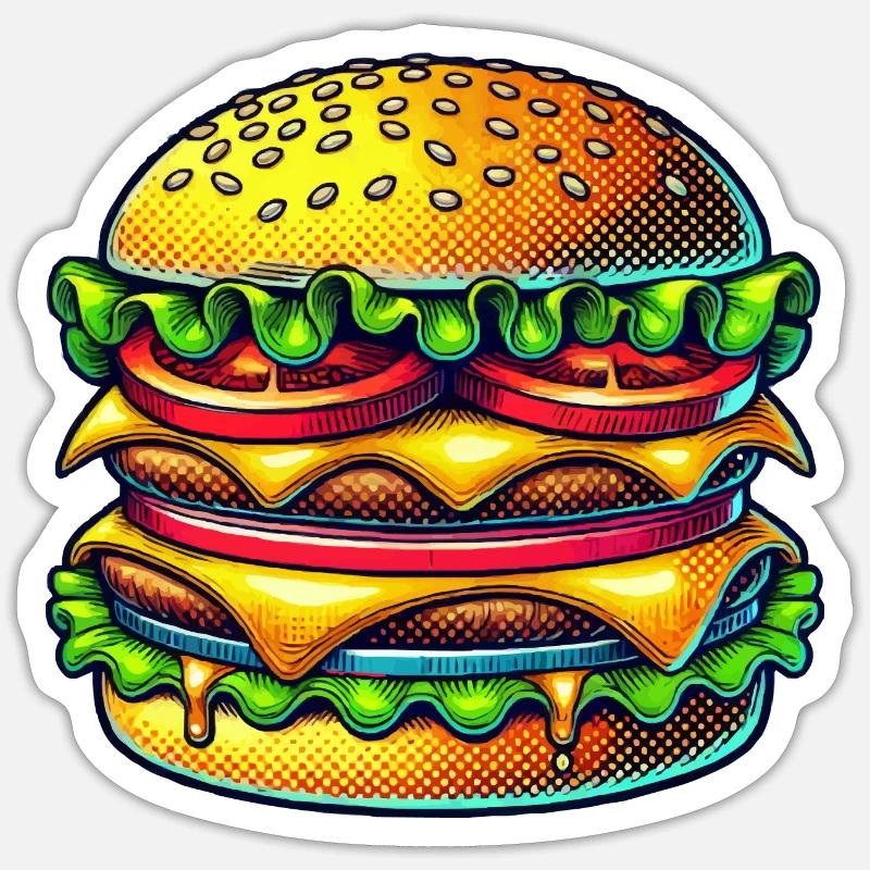 Sticker Größe S (10 x 10 cm) - 