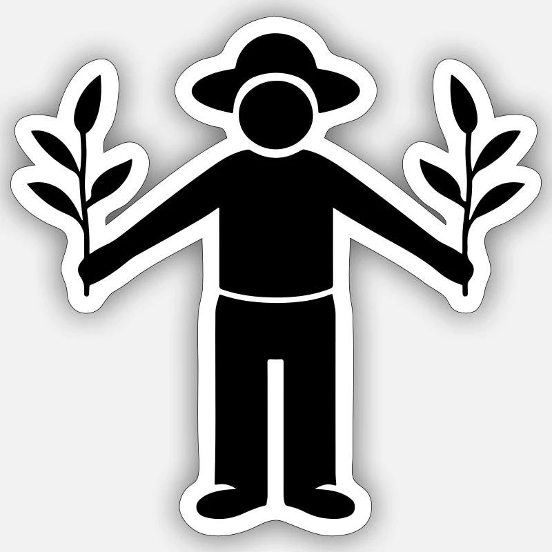 Sticker size S (10 x 10 cm) - 