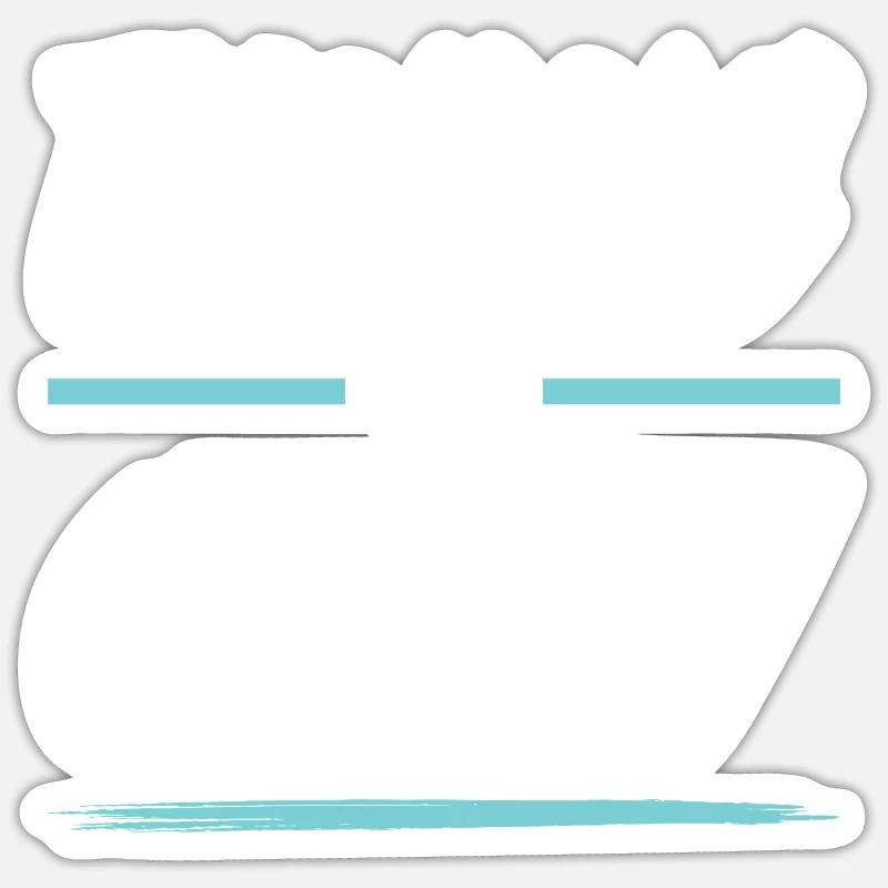 Tuning Crew - Sticker size S (10 x 10 cm) - white matte