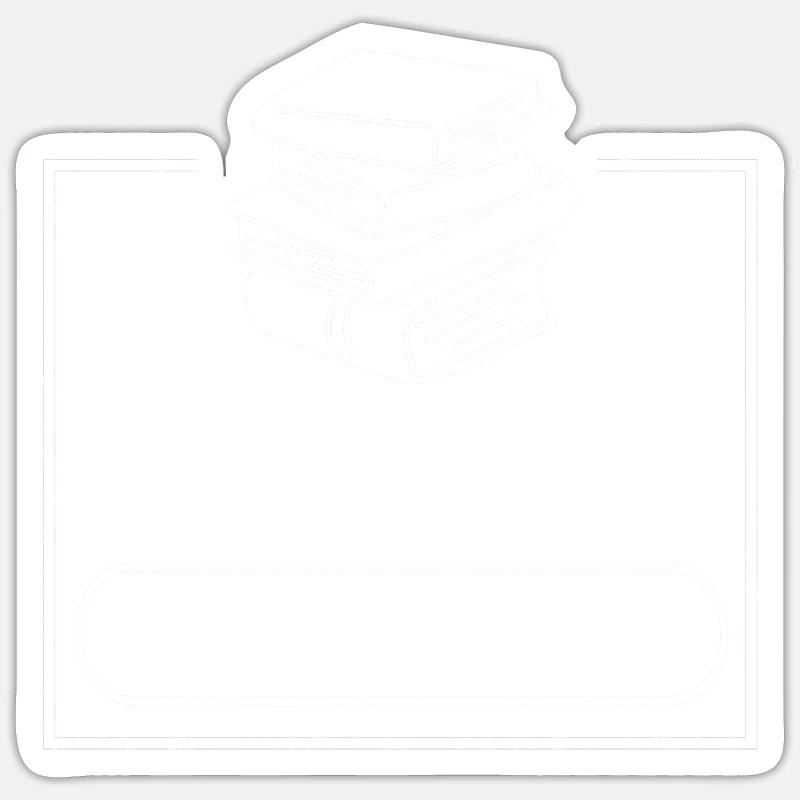 Raised By Libraries 3 Sticker Größe S (10 x 10 cm)