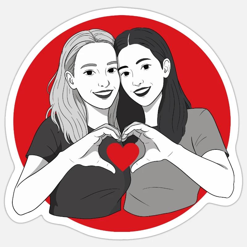 Sticker taille S (10 x 10 cm) - 