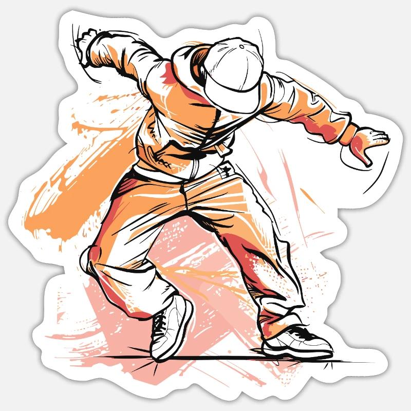 Sticker taille S (10 x 10 cm) - 