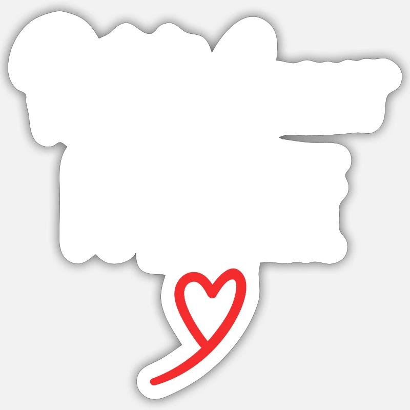 Sticker taille S (10 x 10 cm) -