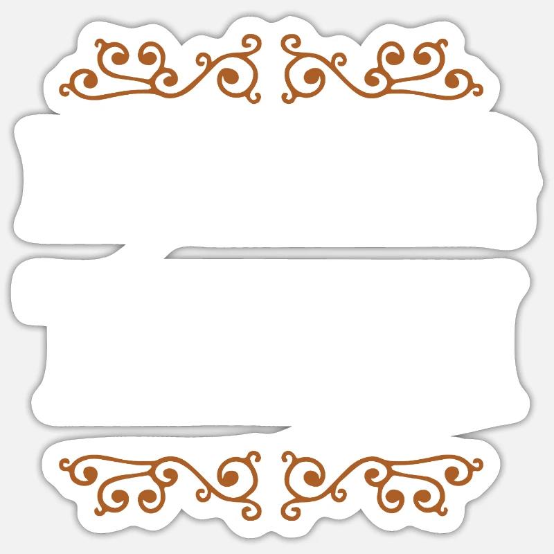 Équipe de boxe - Sticker taille S (10 x 10 cm) - blanc mat