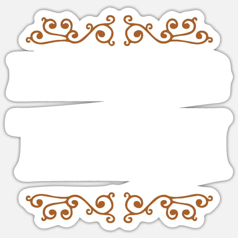 Équipe de course - Sticker taille S (10 x 10 cm) - blanc mat