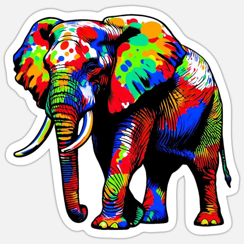 Sticker Größe S (10 x 10 cm) - 