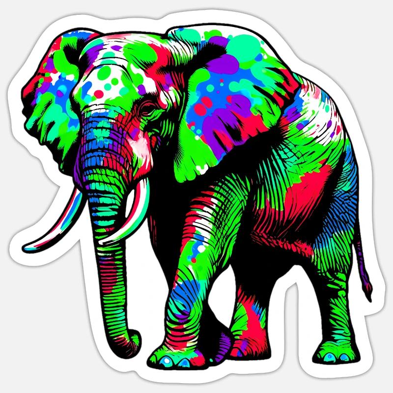 Sticker Größe S (10 x 10 cm) - 