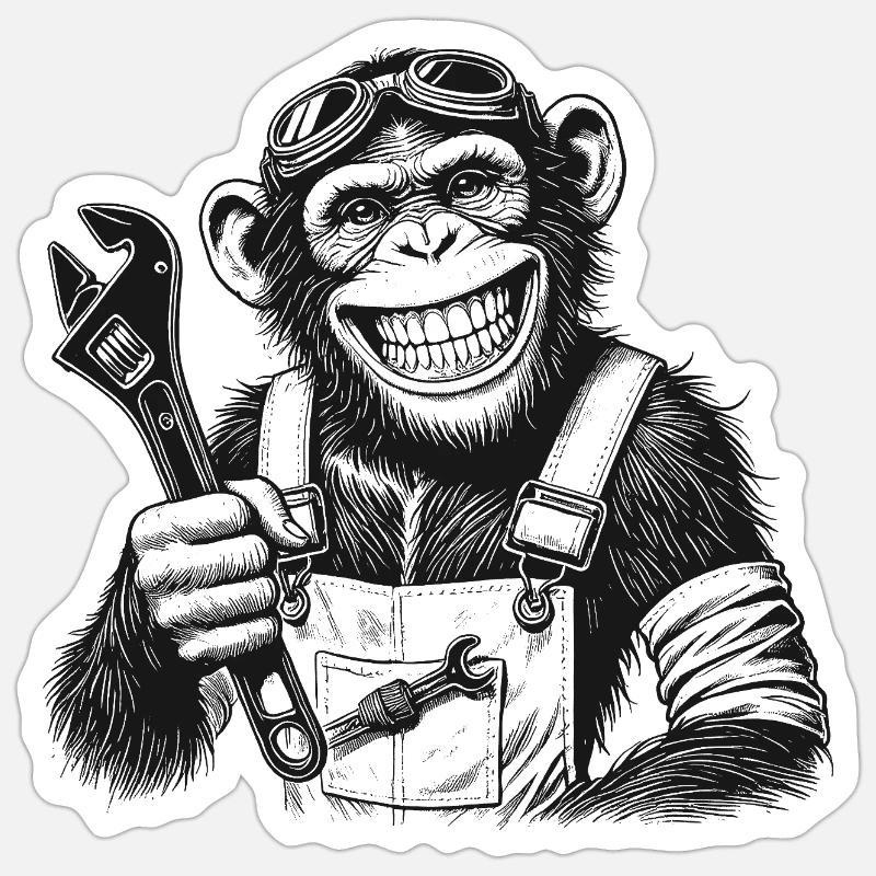 Sticker taille S (10 x 10 cm) - 