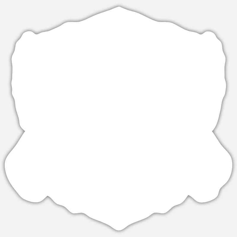 Eagle Boxer Fighter - Sticker taille S (10 x 10 cm) - blanc mat