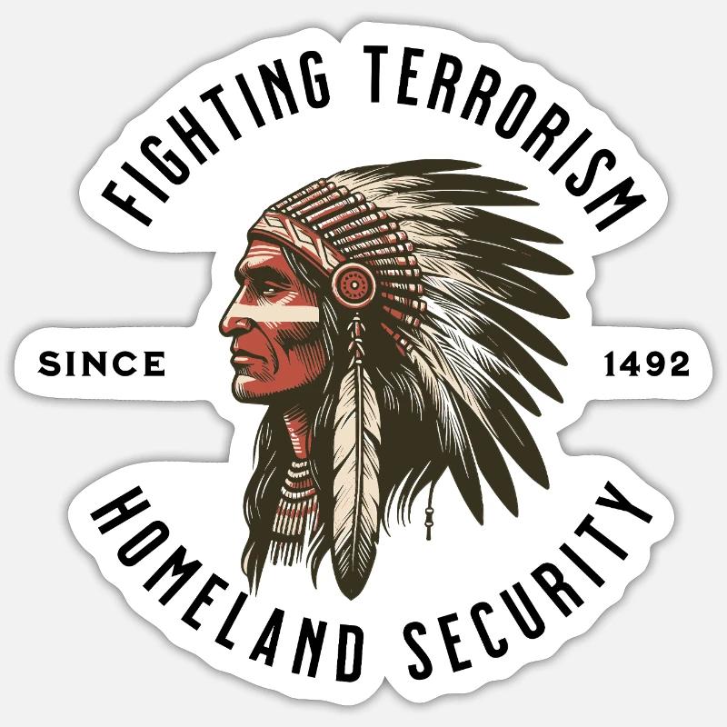 First Nations - Sticker size S (10 x 10 cm) - white matte