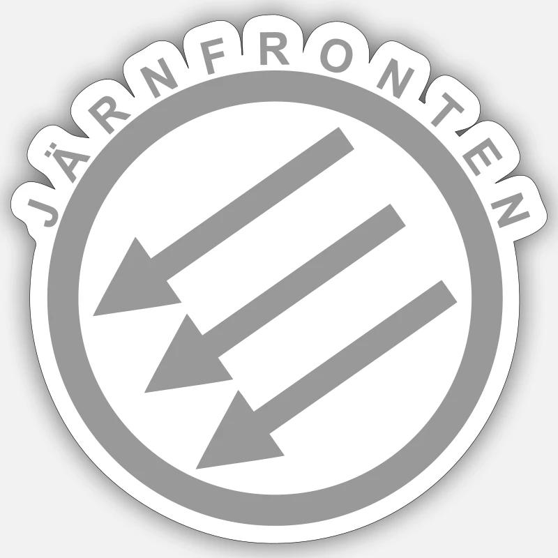 Järnfronten / Eiserne Front / Iron Front Sticker size S (10 x 10 cm)