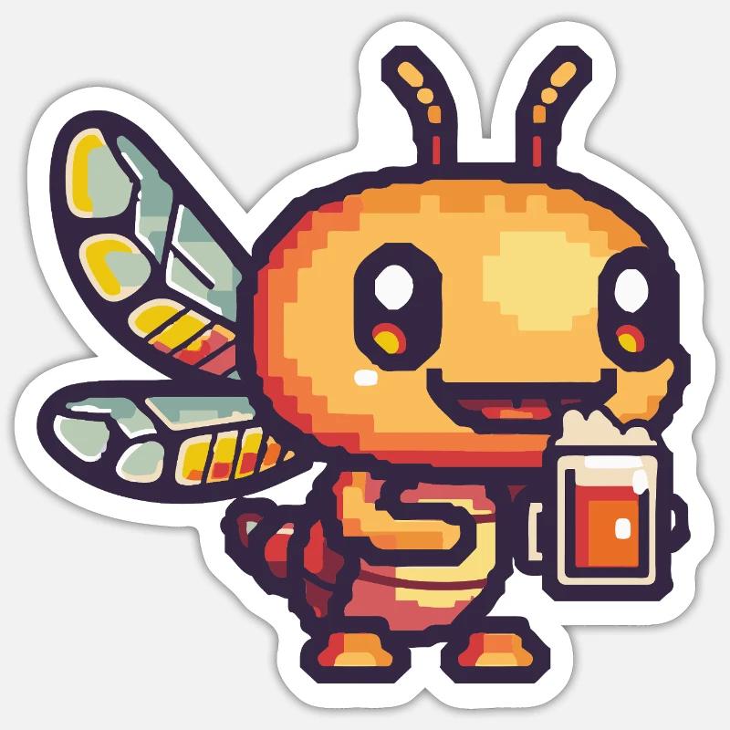 Sticker taille S (10 x 10 cm) - 